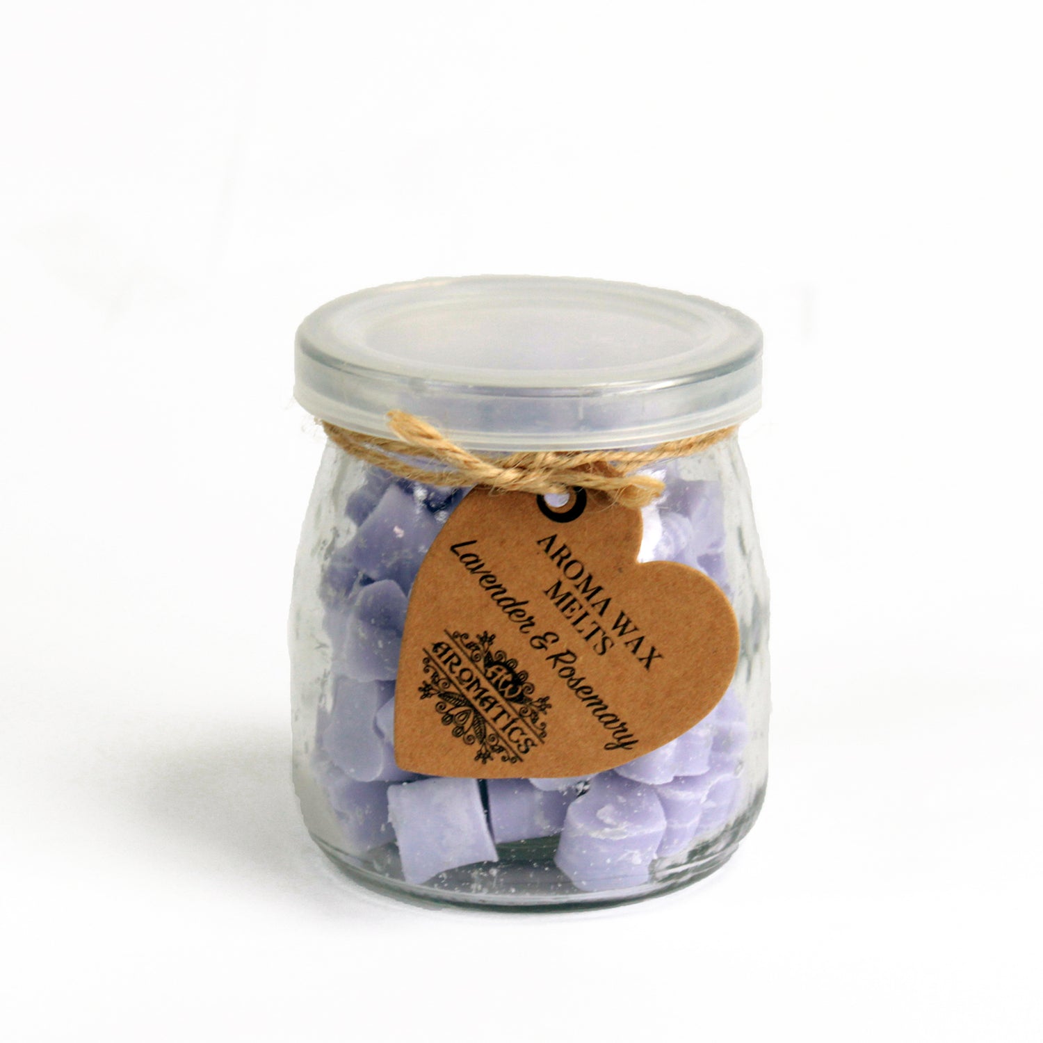 Cera profumata per brucia essenze - Lavanda e Rosmarino - Ancient Wisdom - ~16 cuoricini