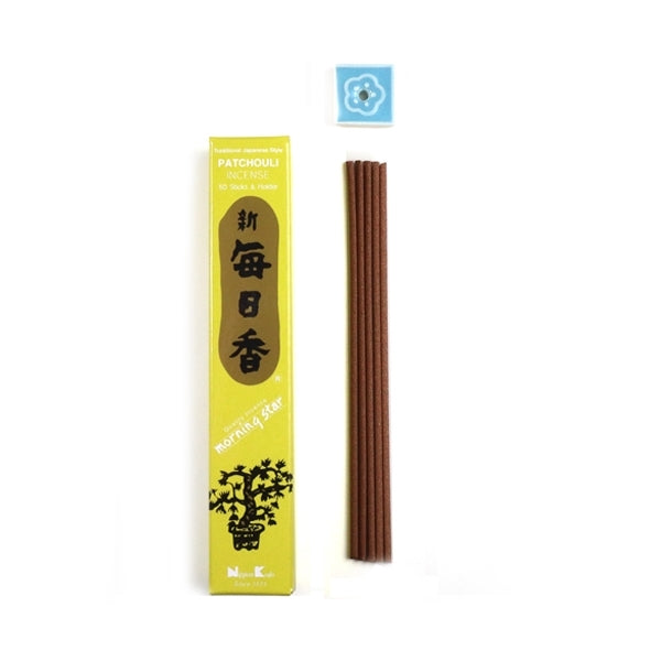 Patchouli - 50 Bastoncini di Incenso Giapponese - Morning Star