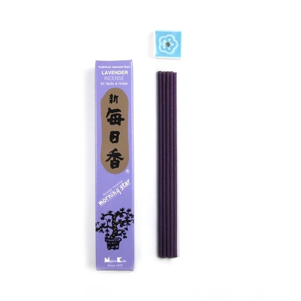 Lavanda - 50 Bastoncini di Incenso Giapponese - Morning Star
