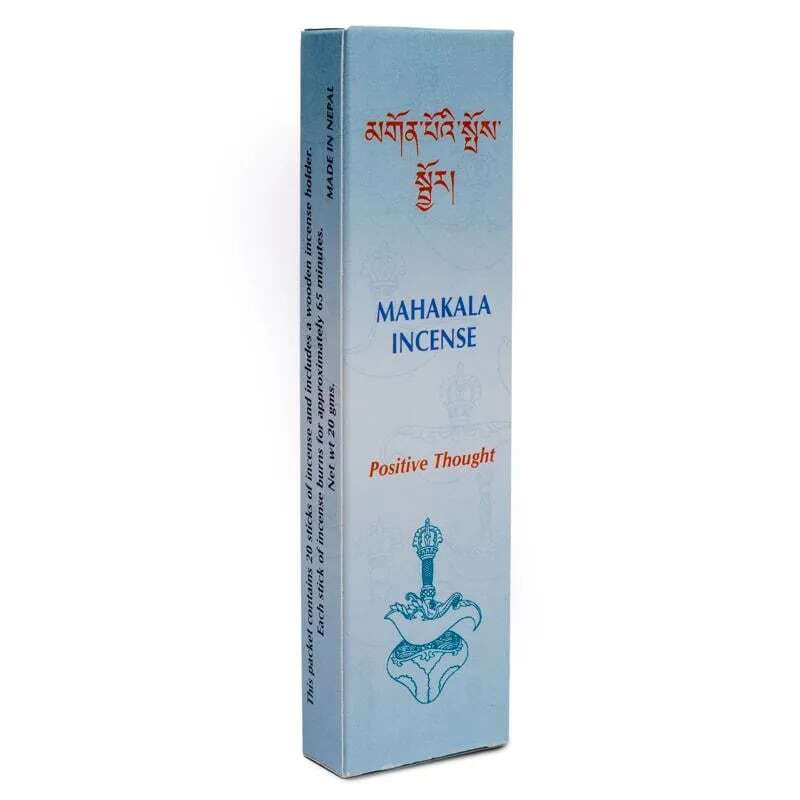 Pensieri Positivi - 20 Bastoncini di incenso Tibetano Mahakala - 20g