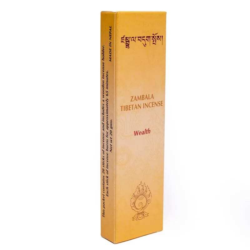 Prosperità - 20 Bastoncini di incenso Tibetano - 20g
