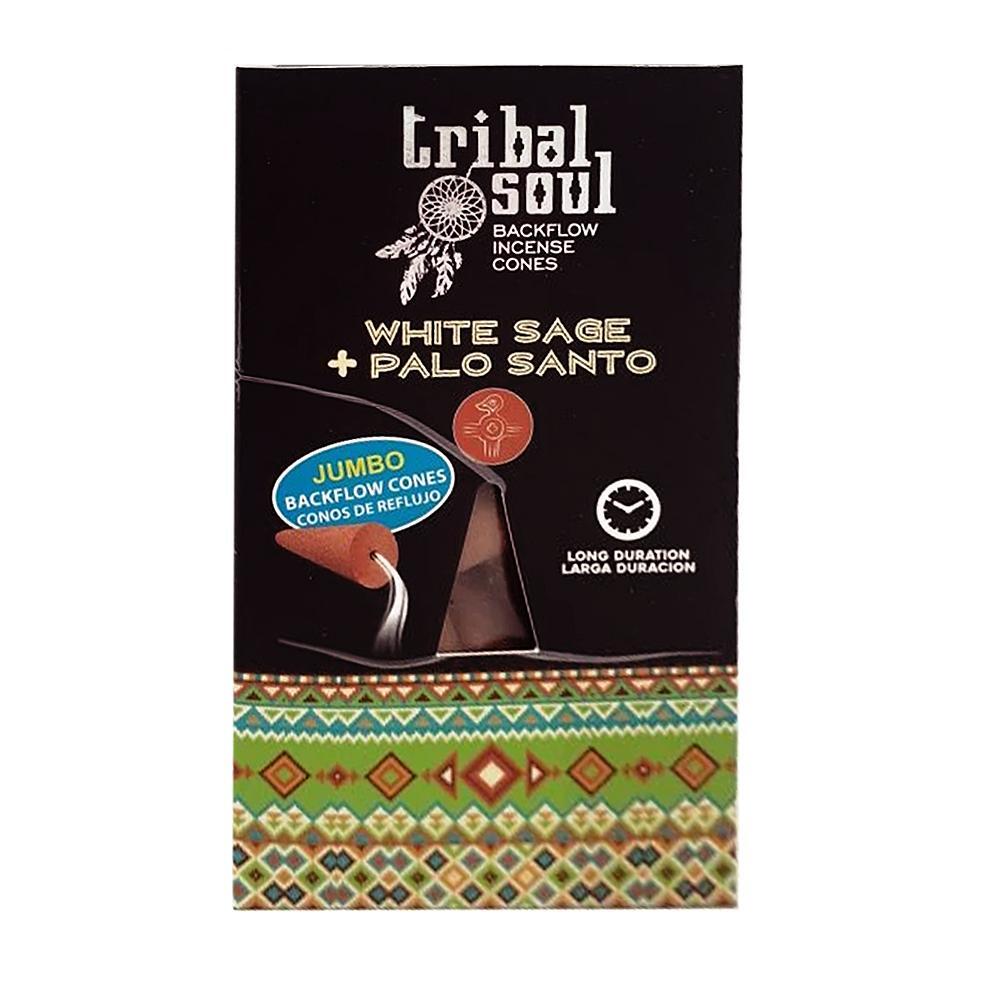 Coni d'incenso Tribal Soul - Salvia Bianca e Palo Santo