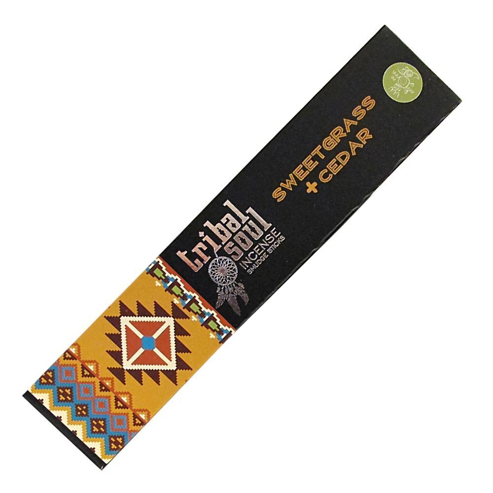 Erba Dolce e Cedro - Bastoncini di incenso Tribal Soul - 15g