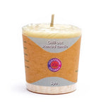 Candela votiva alla stearina al Mandarino e Lavanda