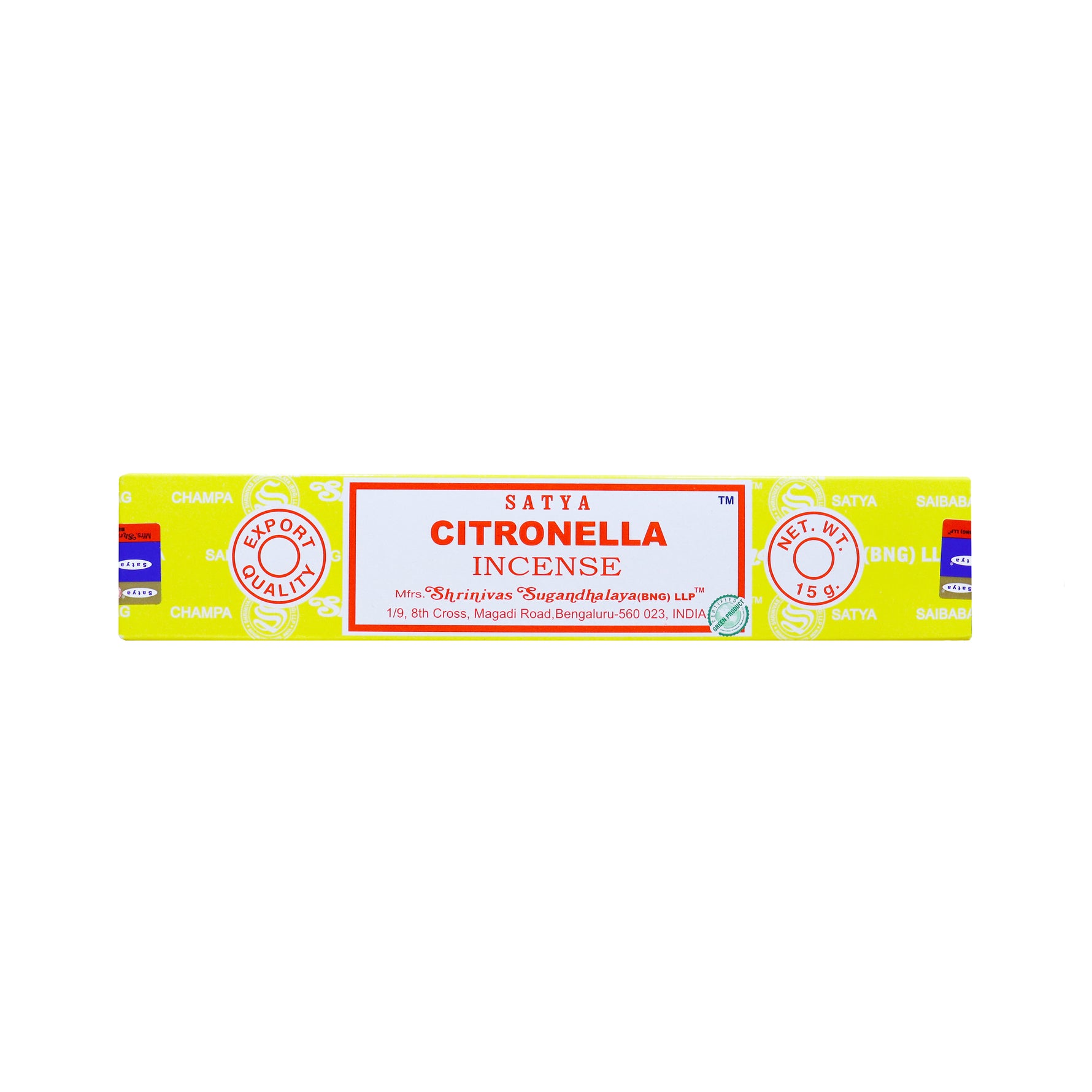 Citronella - Bastoncini d'incenso - Satya Sai Baba - 15g (27395205)