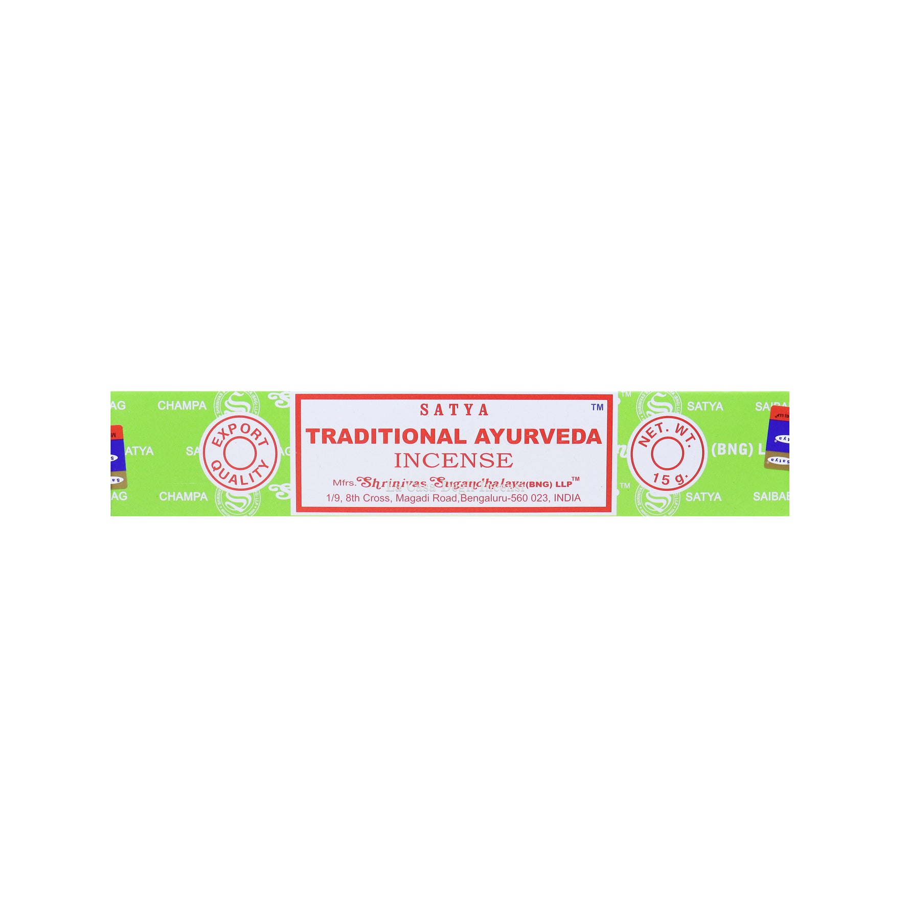Traditional Ayurveda - Bastoncini d'incenso - Satya Sai Baba - 15g (27396916)
