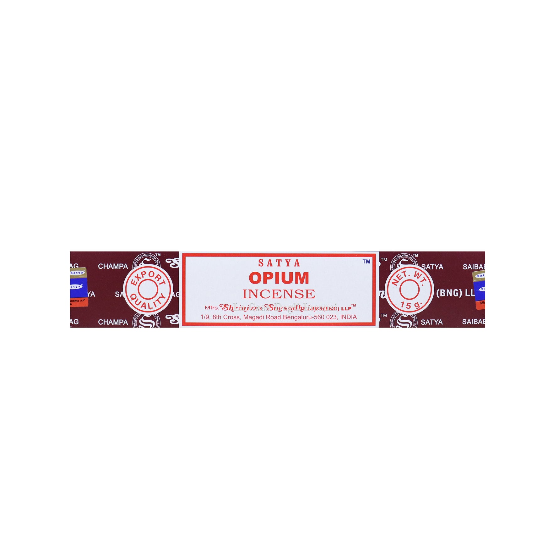 Oppio - Bastoncini d'incenso - Satya Sai Baba - 15g