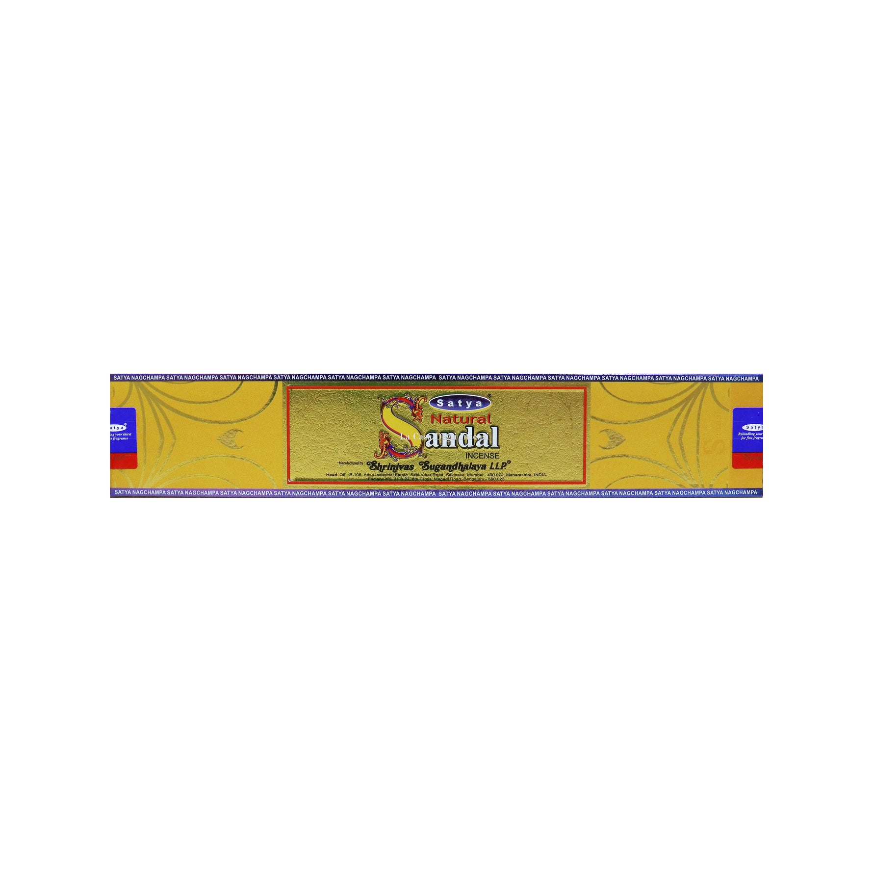 Sandalo Naturale - Bastoncini d'incenso - Satya Sai Baba - 15g