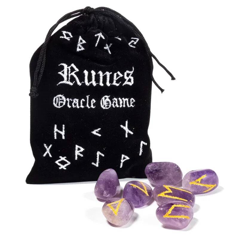 Set Oracolo - 25 Rune in Ametista