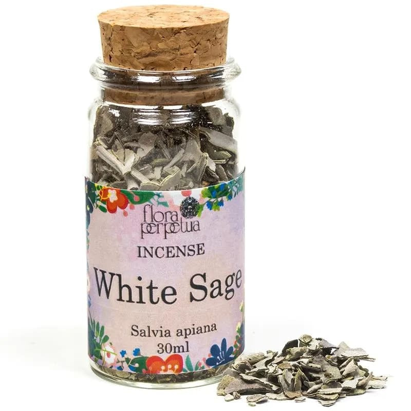 Salvia Bianca - Foglie essiccate - 6g