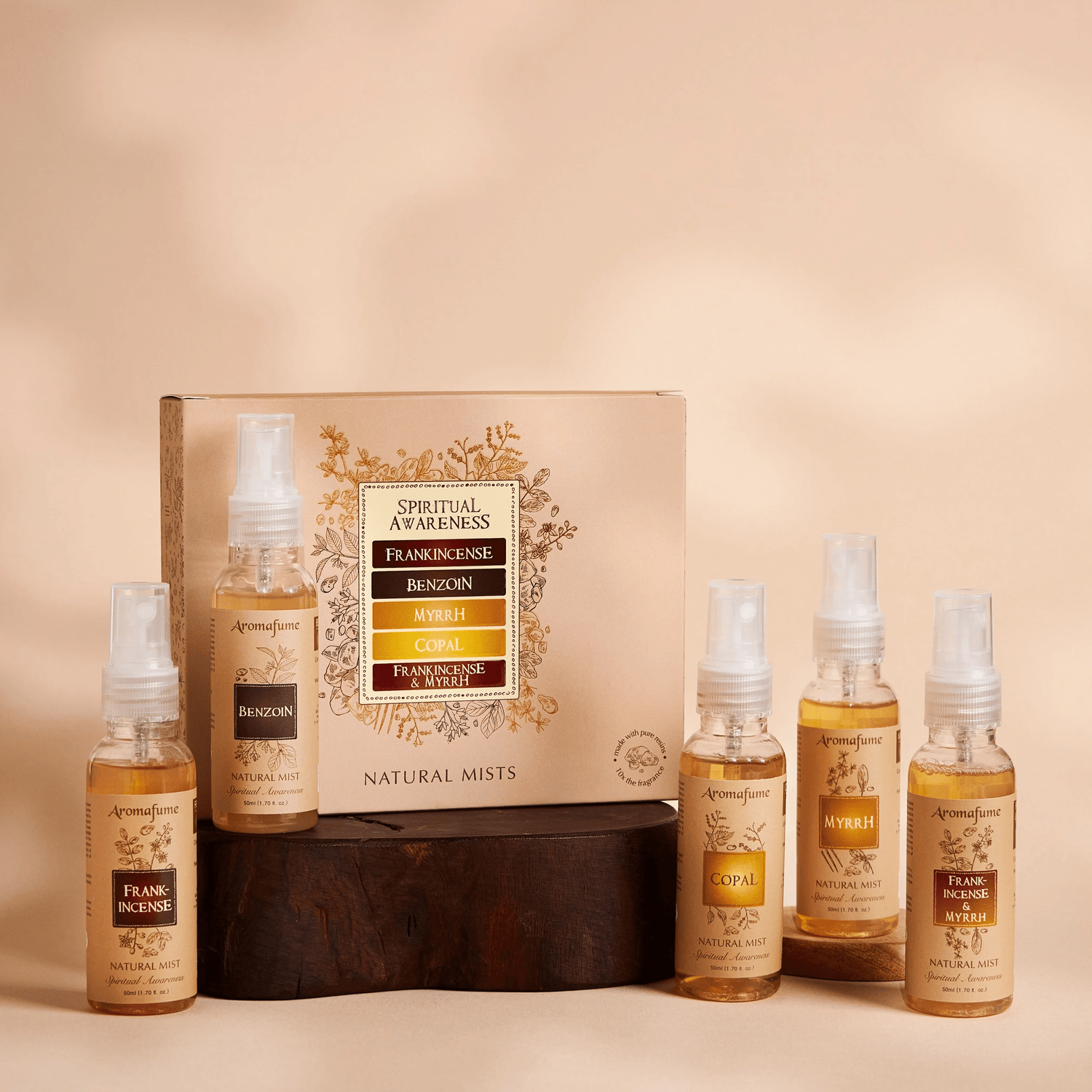 Consapevolezza Spirituale - Set 5 Spray Ambiente - Aromafume - 250ml