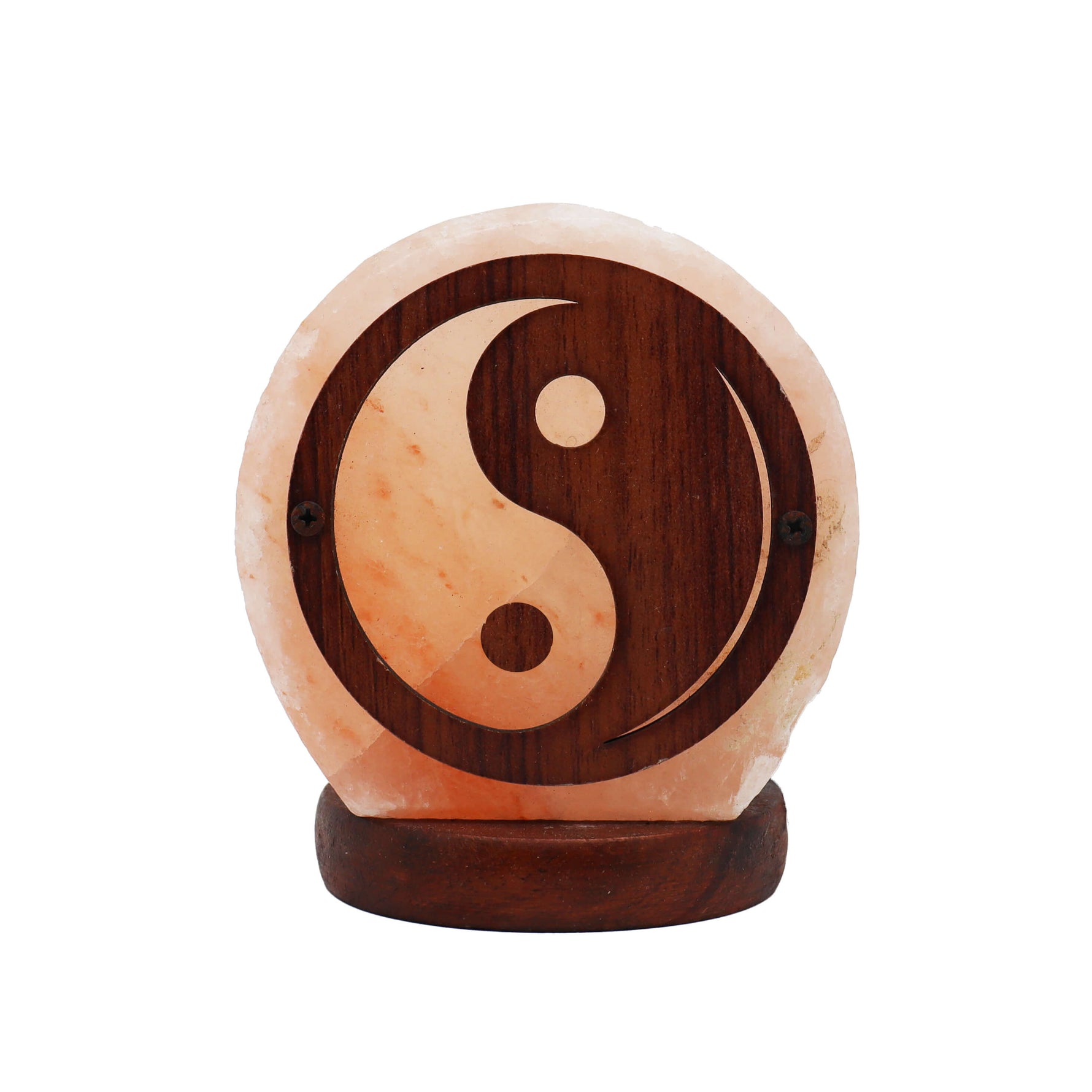Lampada di Sale dell' Himalaya - Ying Yang