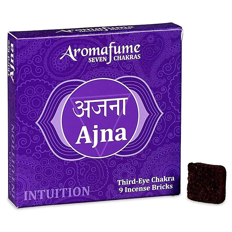 6 chakra - Mattoncini di incenso - Aromafume - 9 Pezzi