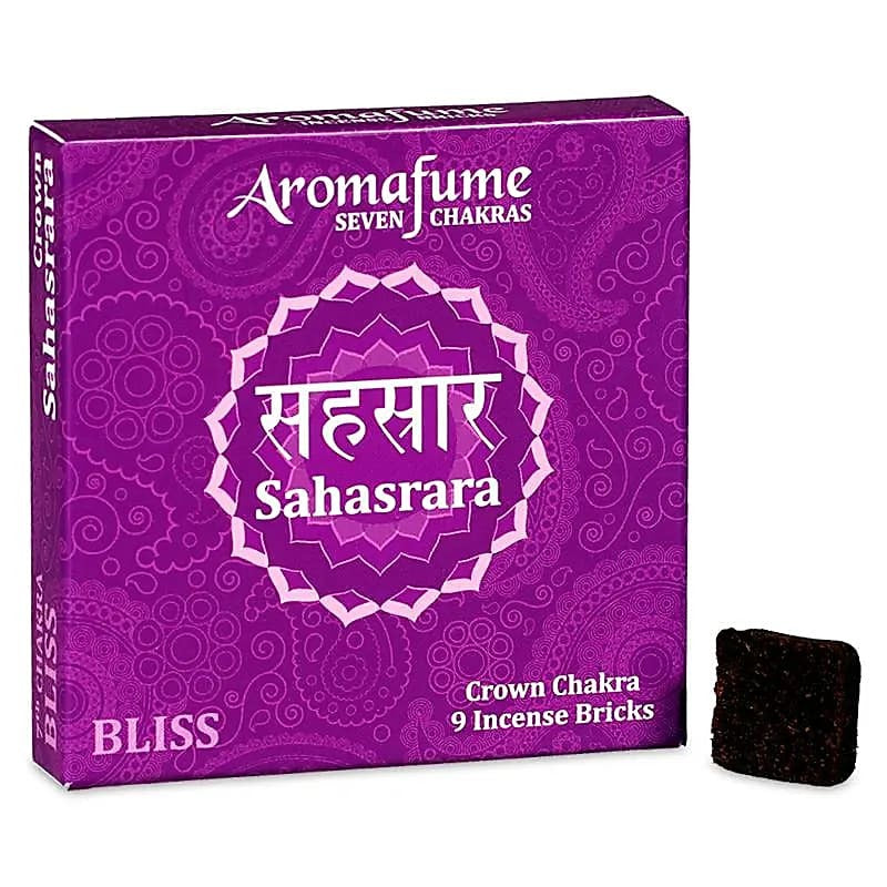 7 chakra - Mattoncini di incenso - Aromafume - 9 Pezzi