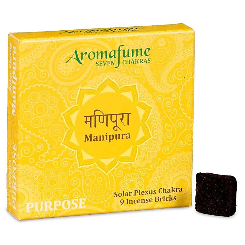 3 chakra - Mattoncini di incenso - Aromafume - 9 Pezzi