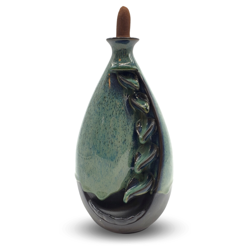 Fontana brucia incenso in ceramica