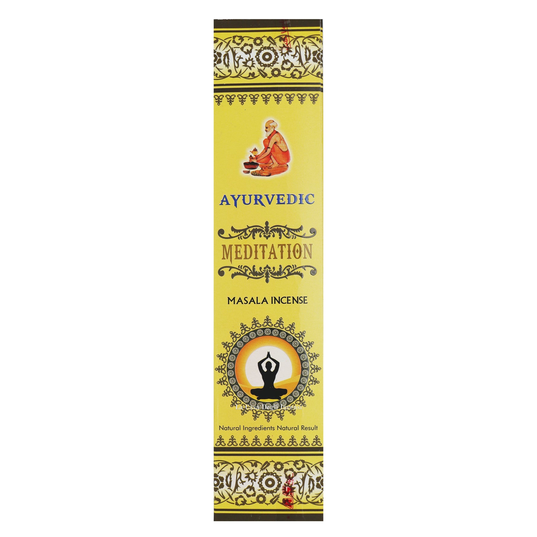 Meditazione - Bastoncini di incenso Ayurvedic - 15g