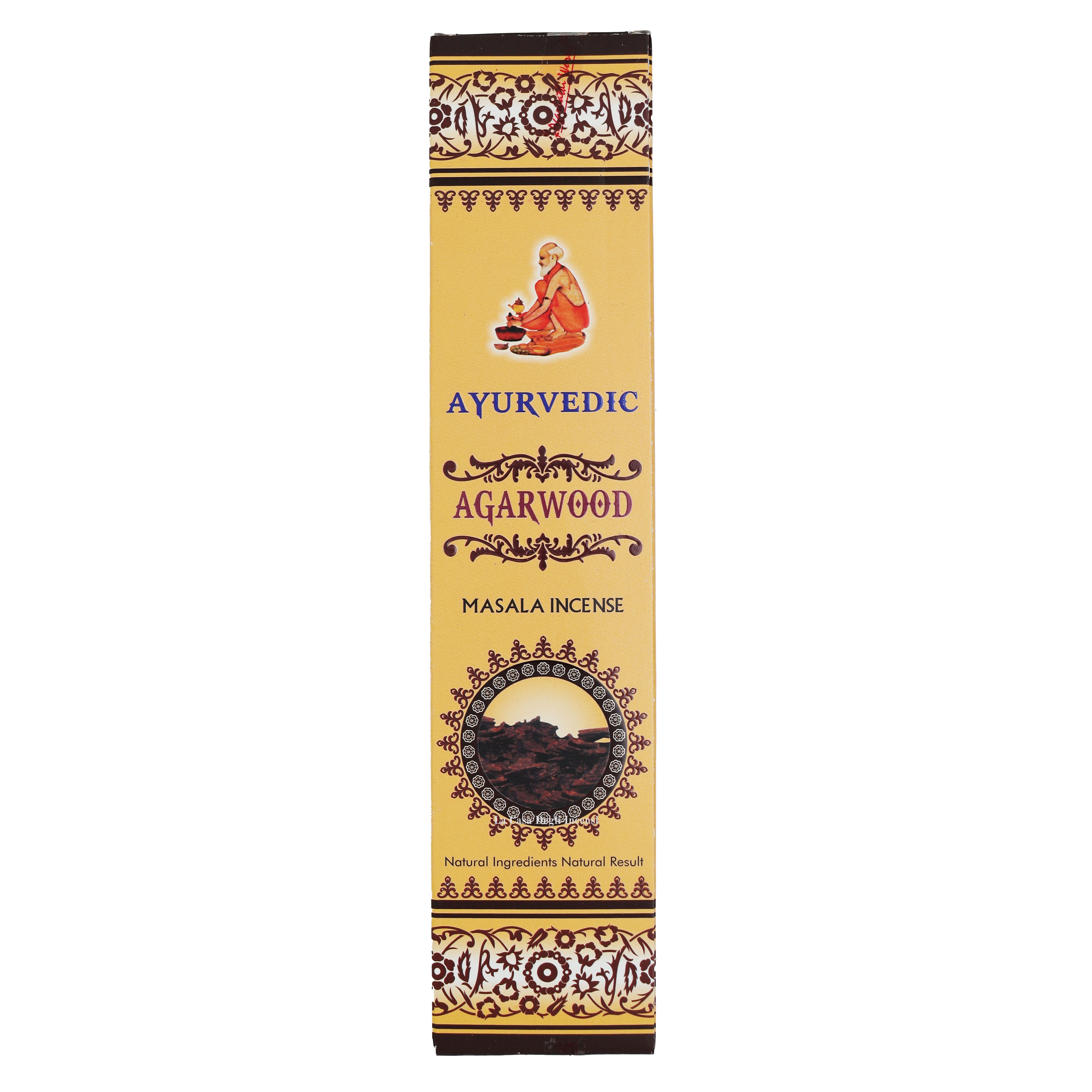 12 Confezioni Di Incenso Indiano Ayurvedico Basil Tulsi Masala - 180 Bastoncini, Fatto A Mano