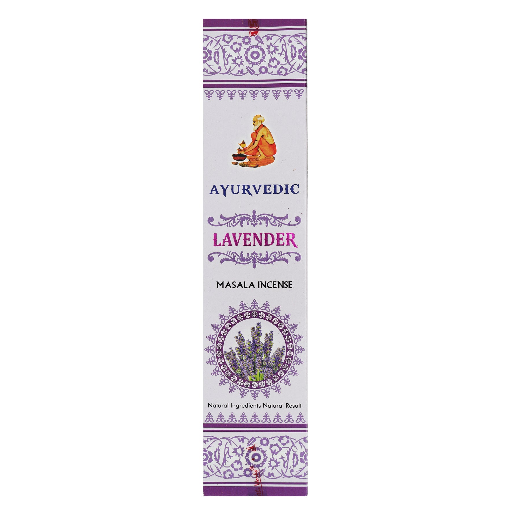 Lavanda - Bastoncini di incenso Ayurvedic - 15g