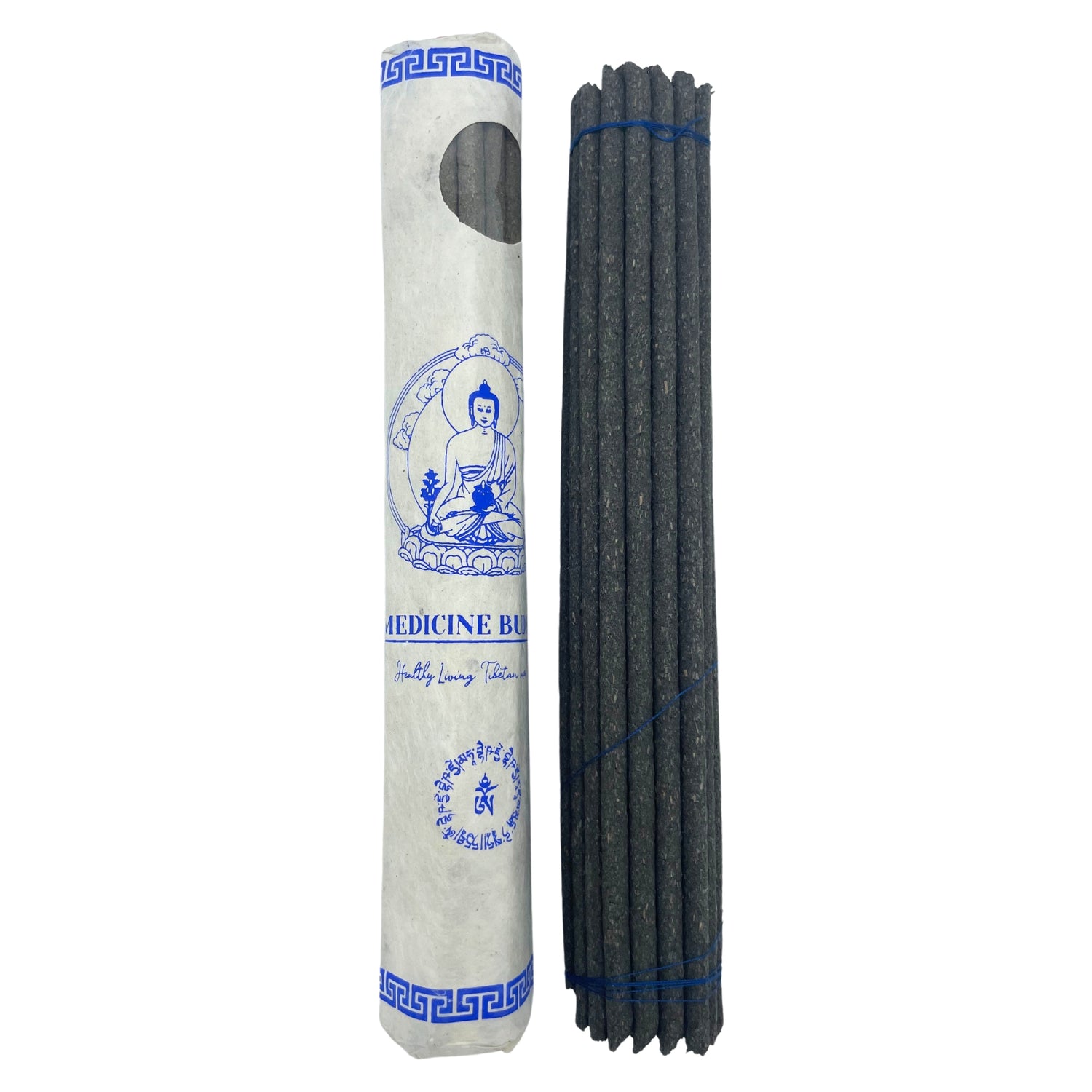 Medicina del Buddha - 30 Bastoncini di incenso Tibetano Premium - 60g