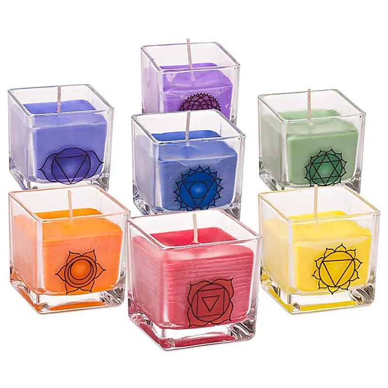 Bundle Candele dei 7 Chakra