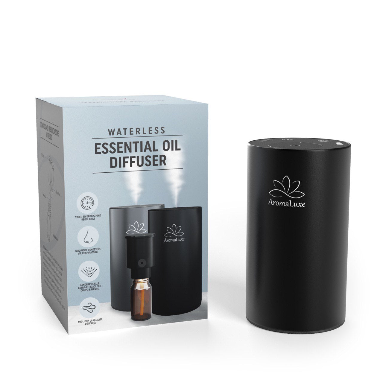 Aromaluxe Diffusore di Oli Essenziali ed Aromatici Senza Acqua (27395475)