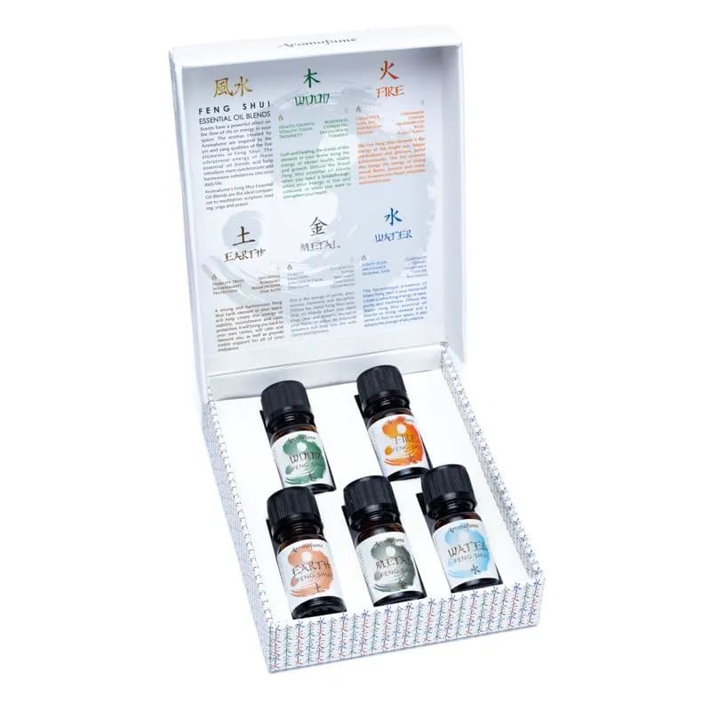 Feng Shui - Set 5 Oli essenziali - Aromafume - 50ml
