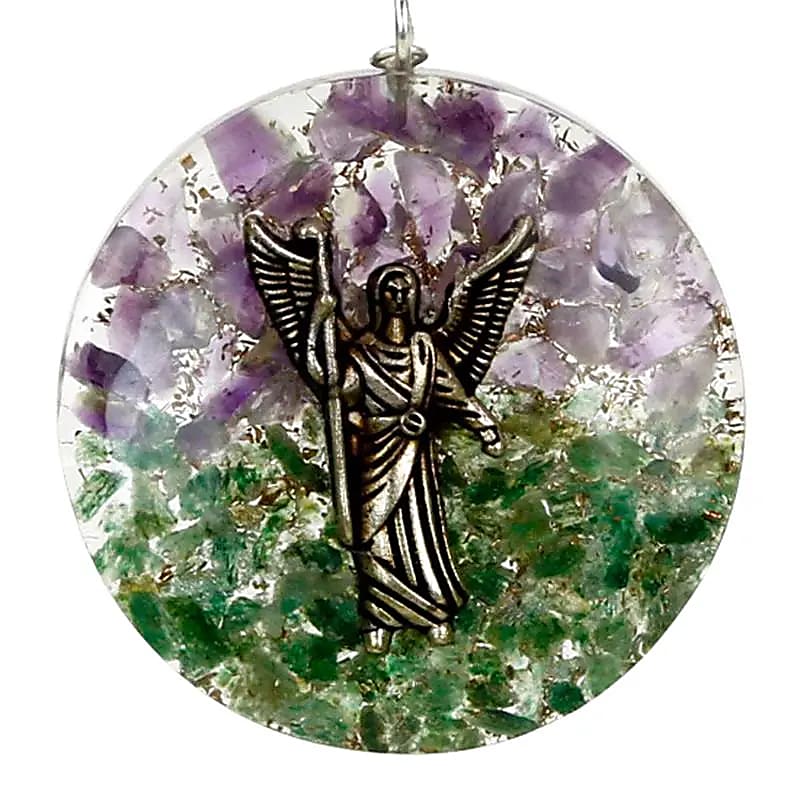 Ciondolo in Orgonite - Arcangelo Raffaele