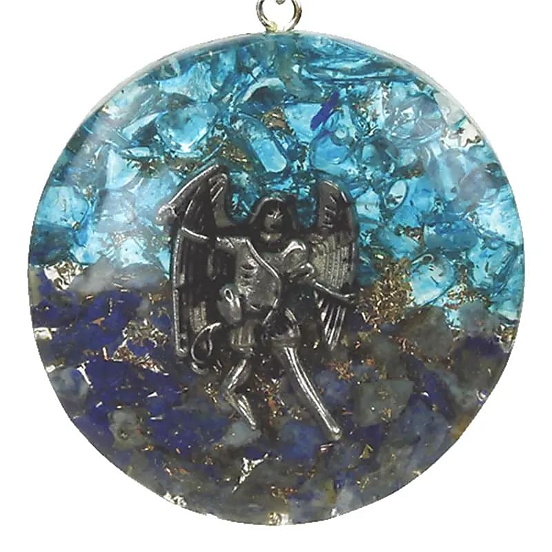 Ciondolo in Orgonite - Arcangelo Michele