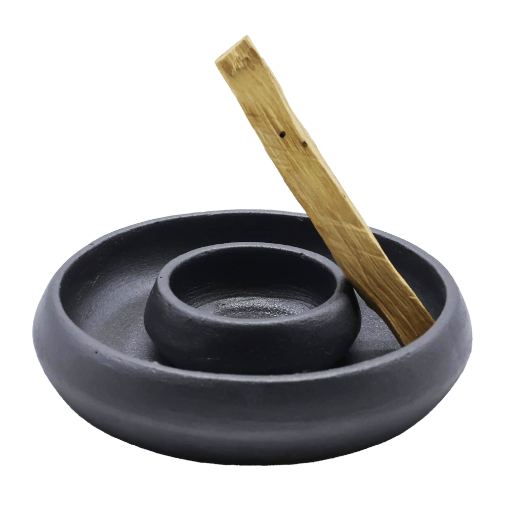 Porta Palo Santo in Terracotta - Nero