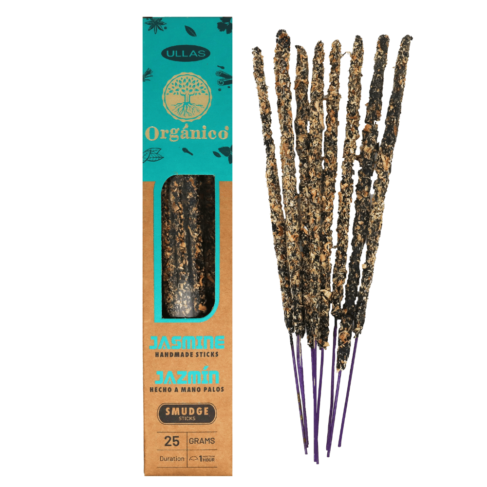 Gelsomino - Bastoncini di incenso organici Ullas - 20g
