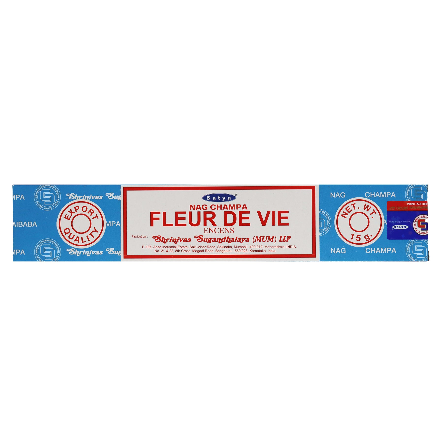 Fiore della Vita - Bastoncini d'incenso - Satya Sai Baba - 15g
