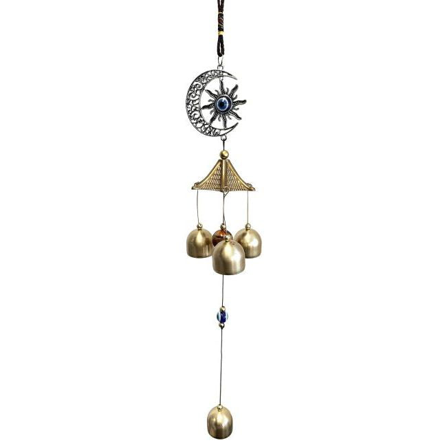 Campanello contro il malocchio Luna e Sole - 46cm