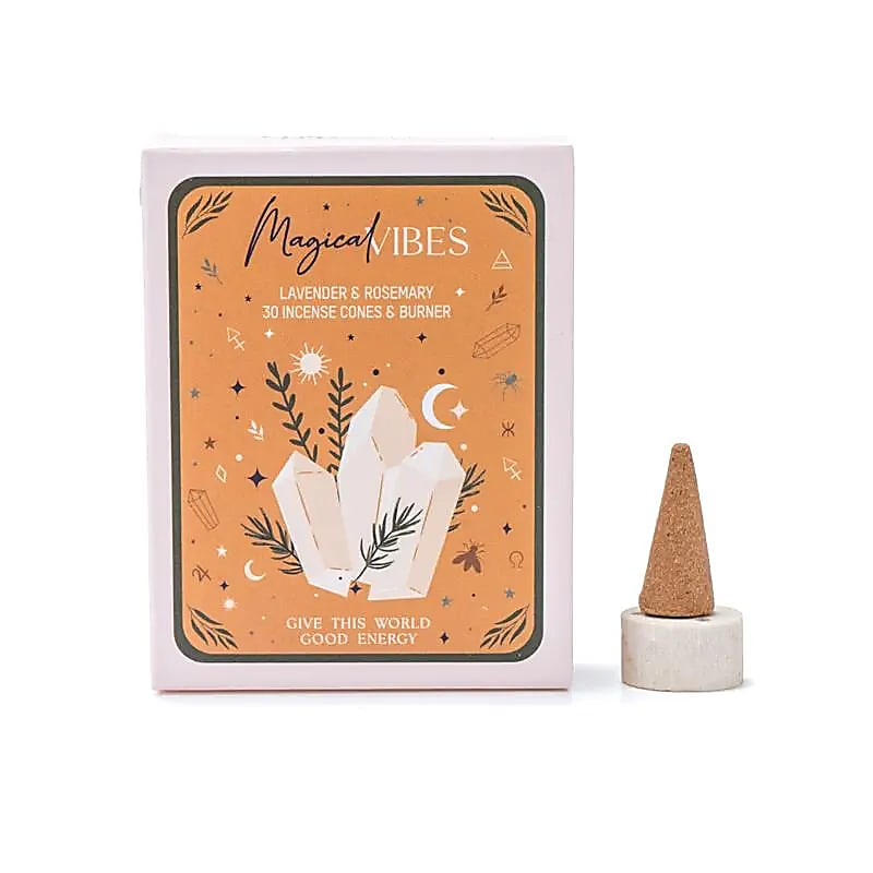 Vibrazioni Magiche - Coni di incenso con supporto - Song of India - 25pz