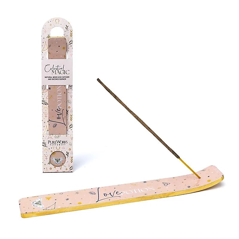 Porta Incenso in Legno – Collezione Celestial Magic “Pozione d’Amore”