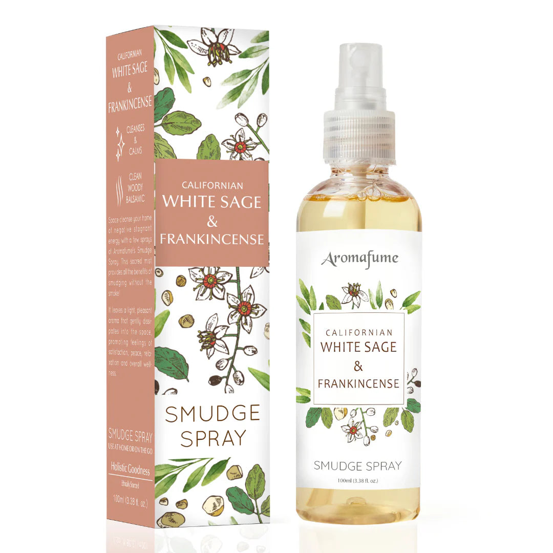 Salvia Bianca e Incenso - Deodorante Spray per Ambienti - Aromafume - 100ml