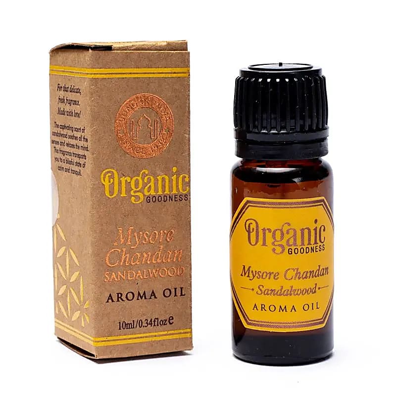 Sandalo Organic Goodness - Olio Aromatico 100% Naturale - Song Of India - 10ml