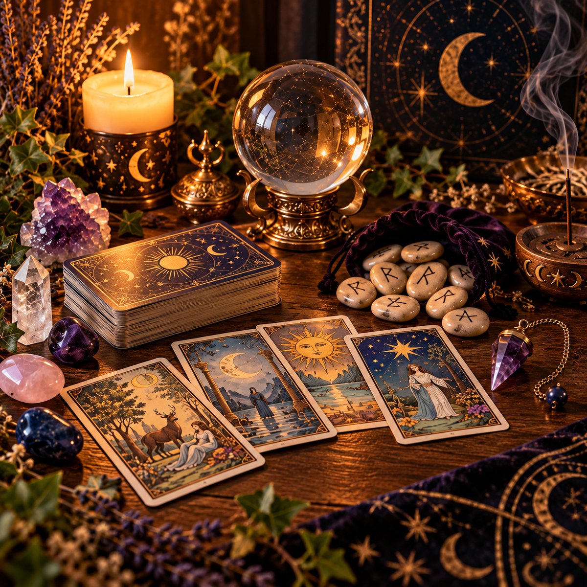 Tarocchi, Rune e Divinazione