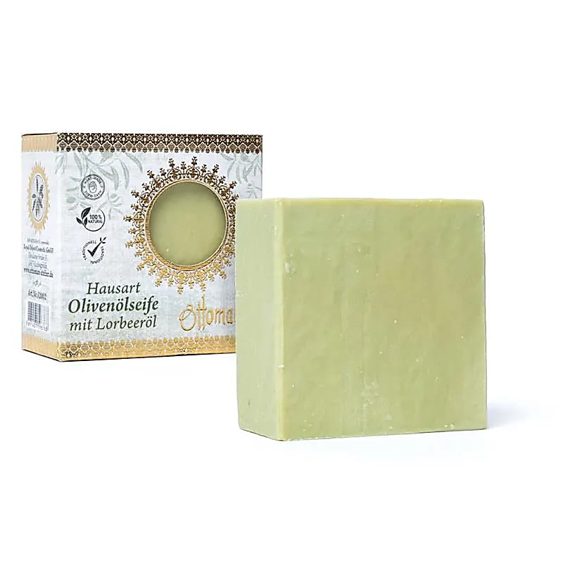Sapone all'olio di oliva con olio di alloro 20% - Ottoman Spa - 200g