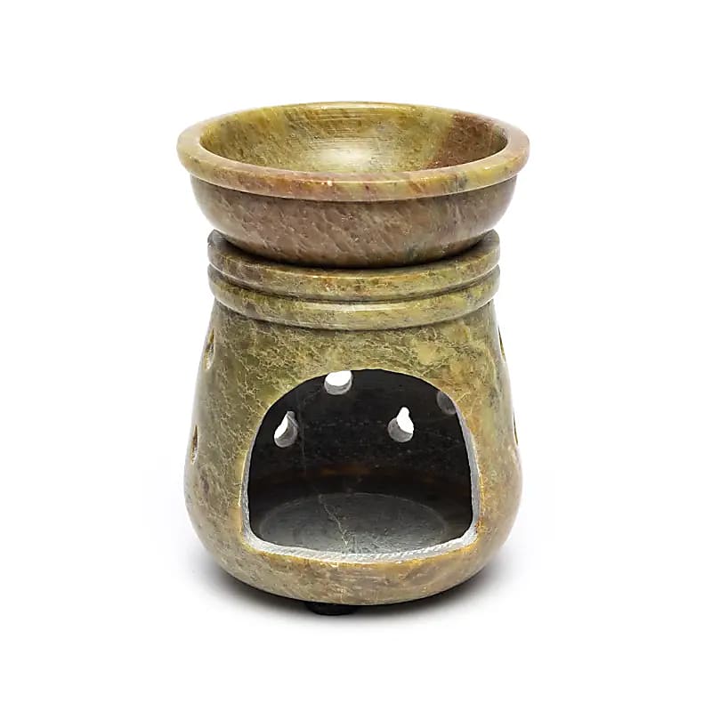 Brucia essenze in pietra ollare - Gocce