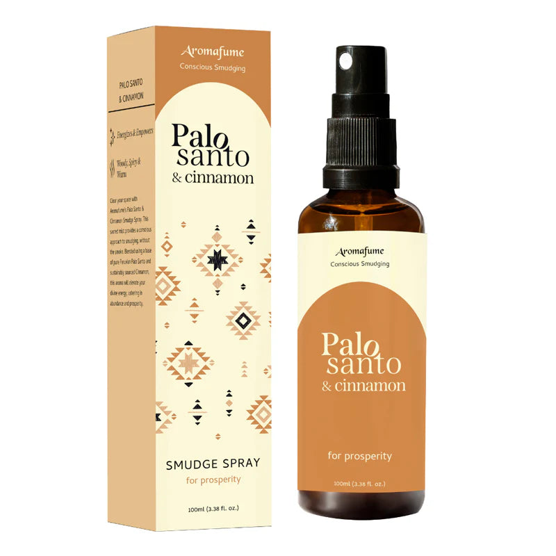 Palo Santo e Cannella - Deodorante Spray per Ambienti Aromafume