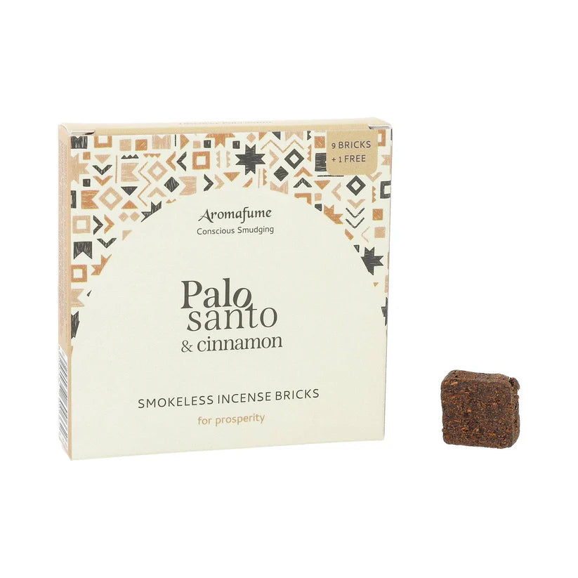 Palo Santo e cannella - Mattoncini di incenso - Aromafume - 9 Pezzi