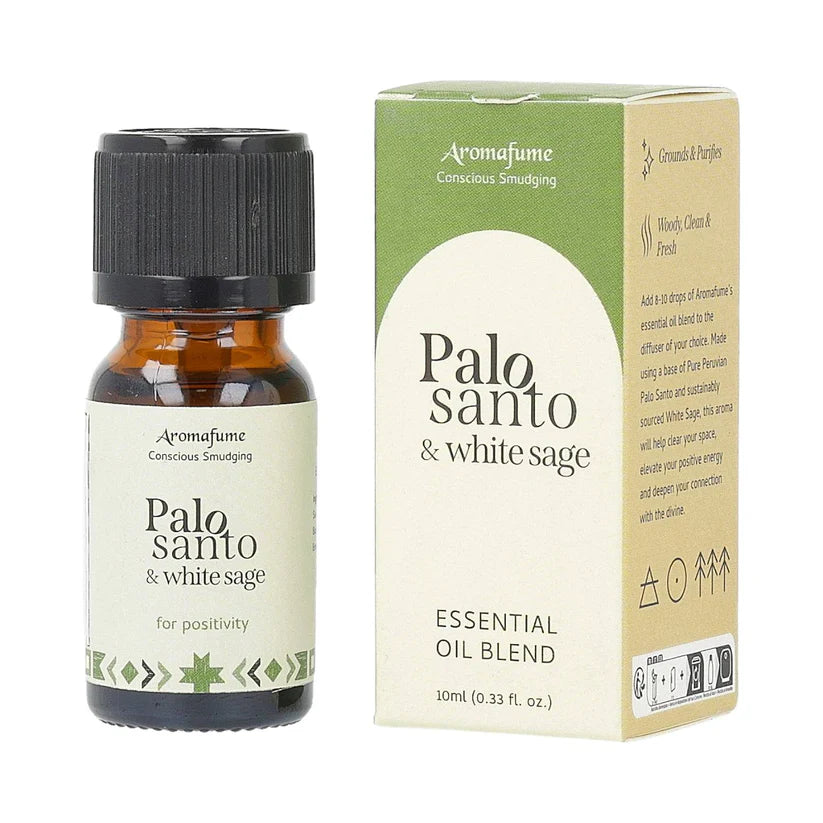 Palo Santo and White Sage - Essential Oil Blend - Aromafume - 10ml