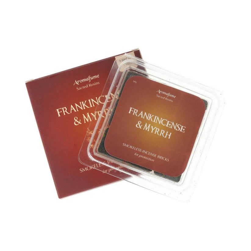 Franchincenso e Mirra - Mattoncini di incenso - Aromafume - 9 Pezzi