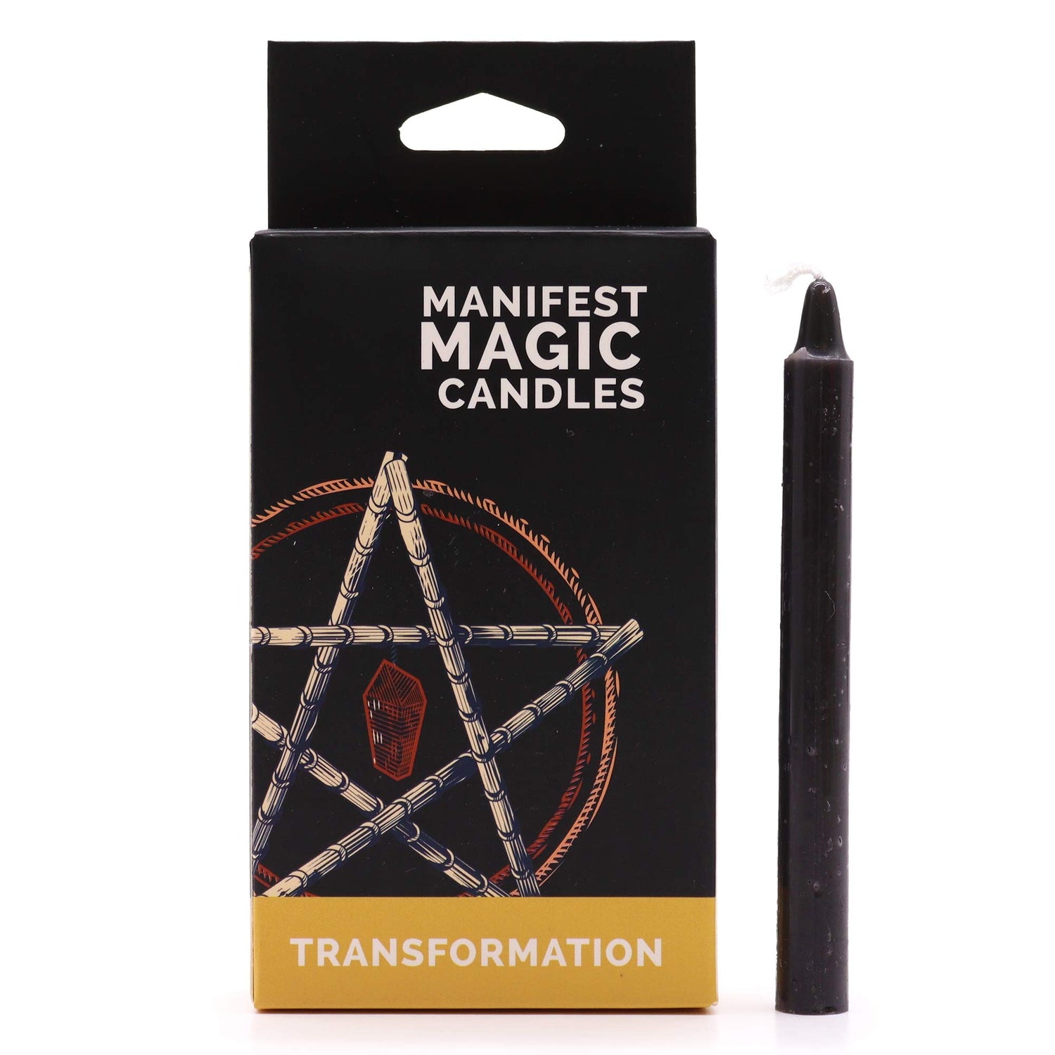 Set 12 Candele nere - Trasformazione