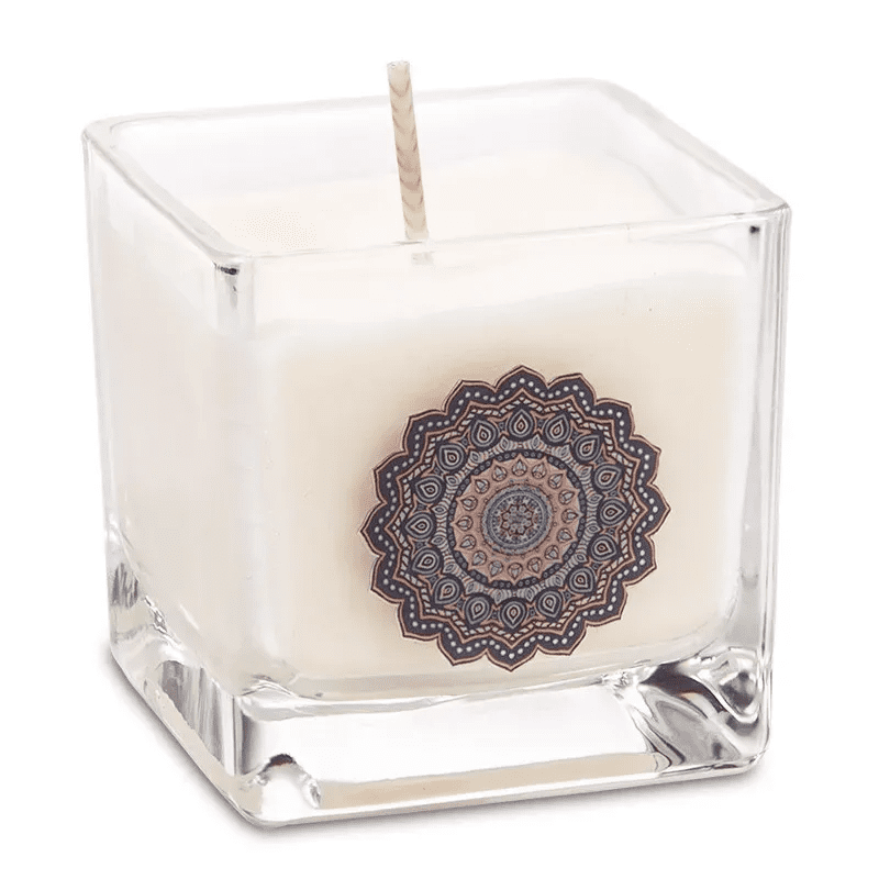 Candela Profumata in Cera di Colza Naturale - Profumazione Oudh