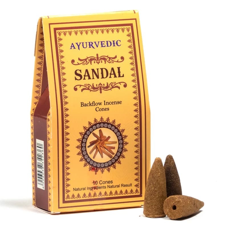 Legno di Sandalo - Coni di Incenso Ayurvedici