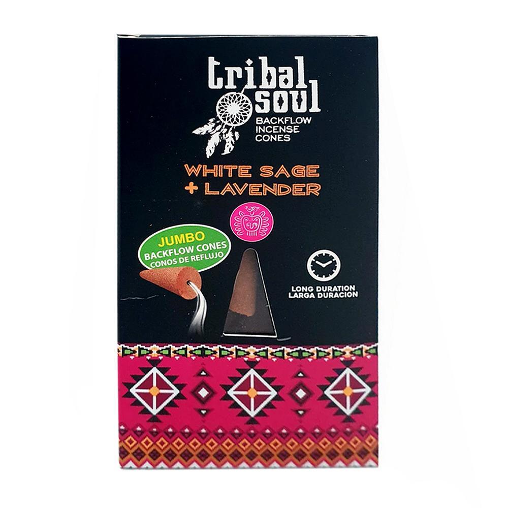 Coni d'incenso Tribal Soul - Salvia Bianca e Lavanda