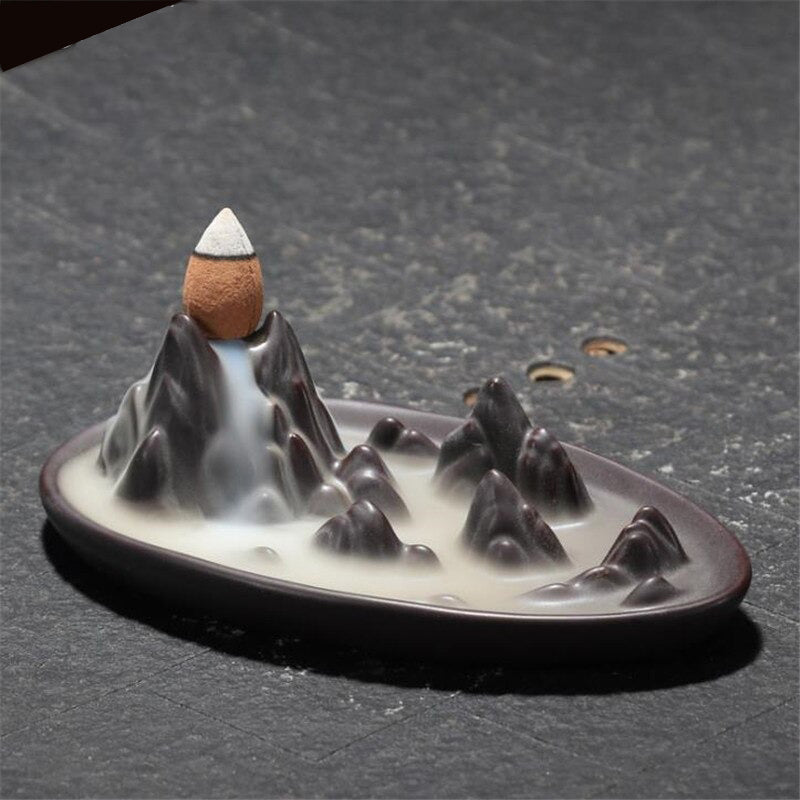 Fontana brucia incenso - Montagne
