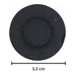 Carboncino  per incenso, largo 3.3cm